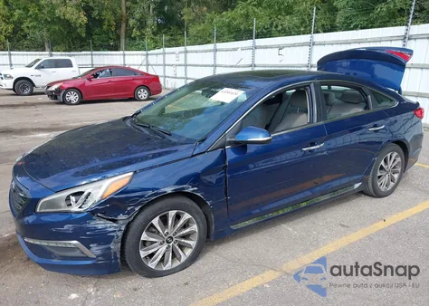2017 Hyundai Sonata Sport from USA, damaged, VIN 5NPE34AF9HH542977